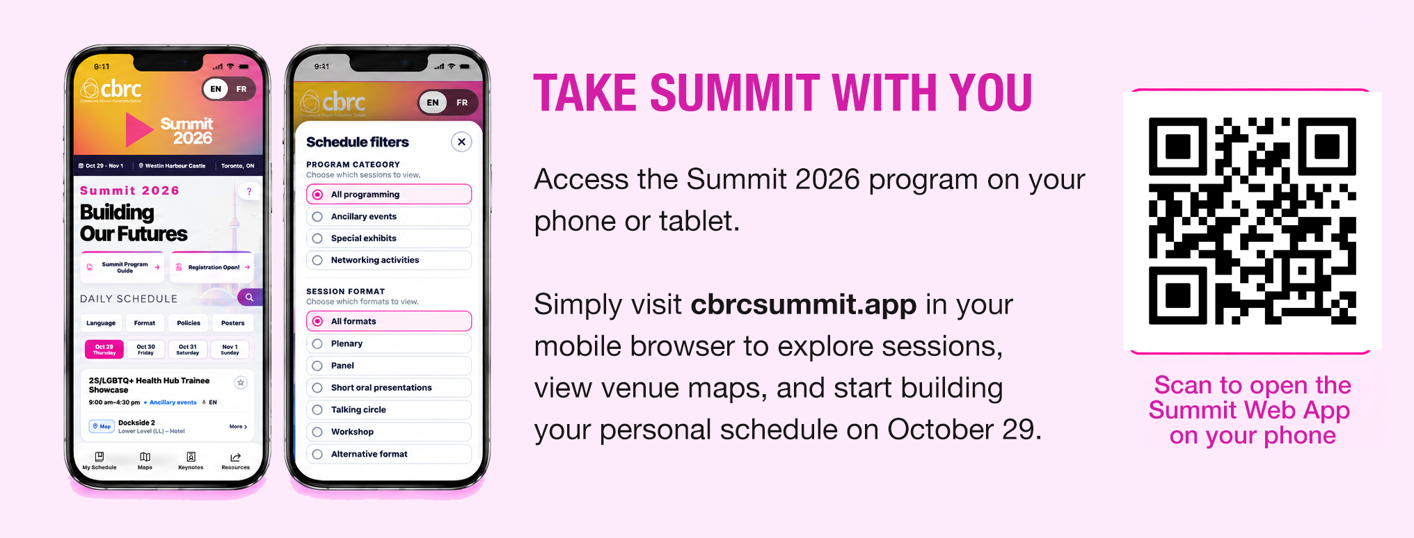 Summit app on a phone